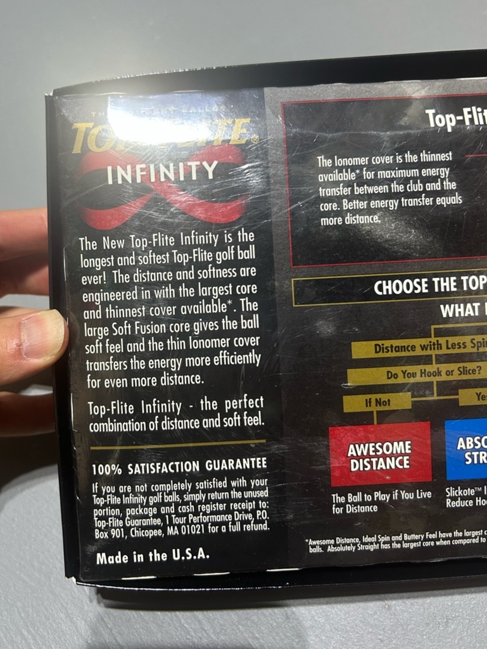 (NEW) Top Flite Infinity Long Soft Awesome Distance 15 Pack Golf Balls - Picture 6 of 8